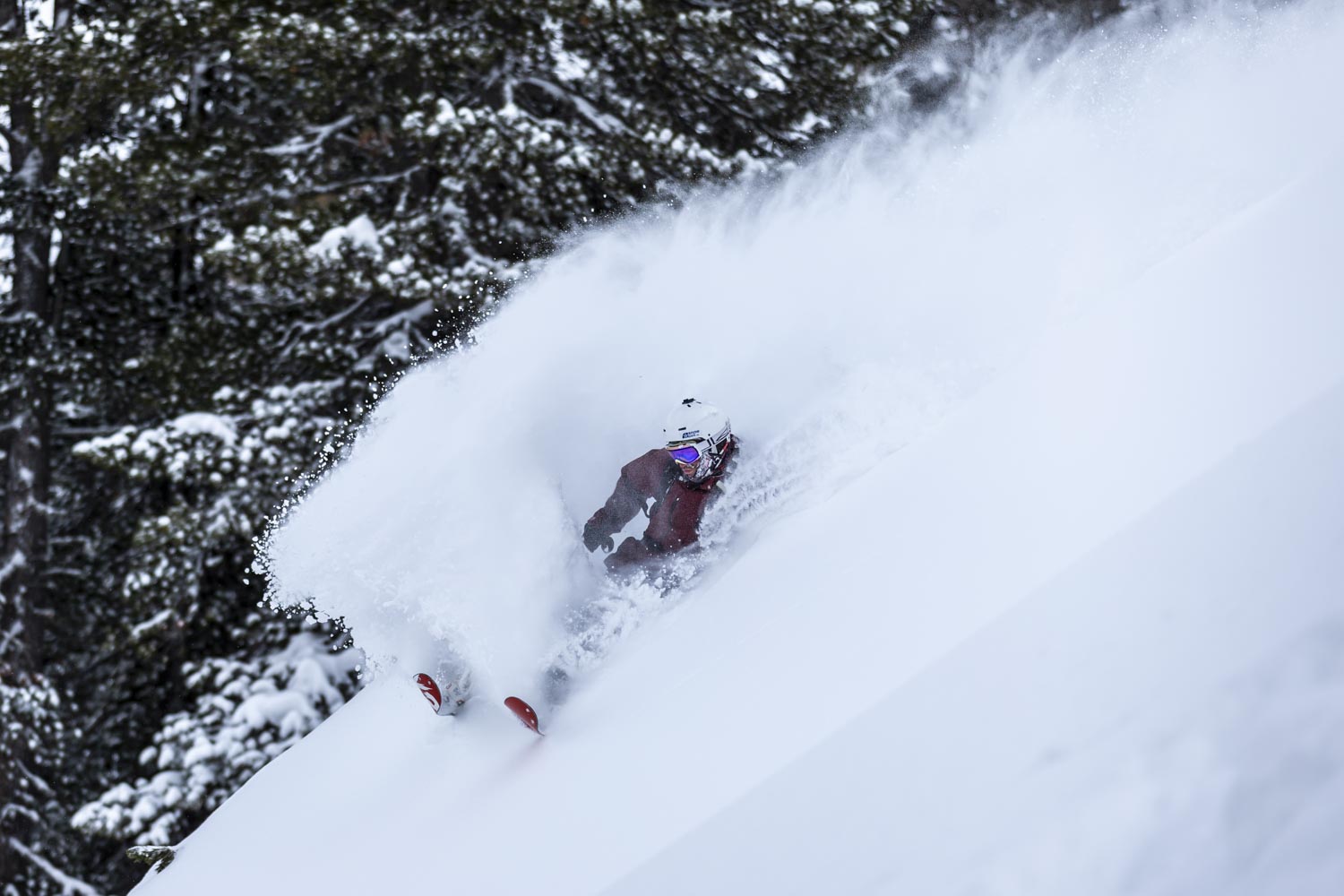 Powder turn - Cyril Trebuchet - Val d'IsÃ¨re - Fresh Snow - Off Piste - Ski